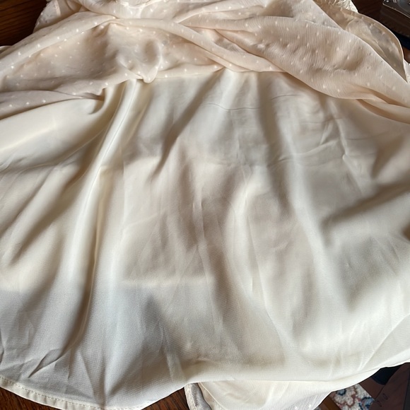 Gorgeous Indikah Cream Lace/ Metal Dress 12 - Picture 10 of 11